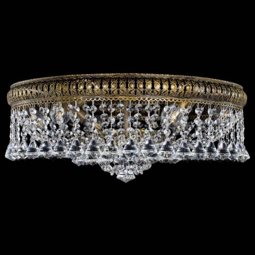 Люстра Лацио Капель Конусы под бронзу в Ижевске Гусь Хрустальный