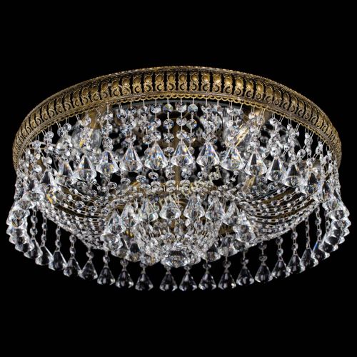 Люстра Лацио Капель Конусы под бронзу в Ижевске Гусь Хрустальный