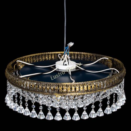 Люстра Лацио Капель Конусы под бронзу в Ижевске Гусь Хрустальный