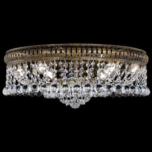 Люстра Лацио Капель шары под бронзу в Ижевске Гусь Хрустальный