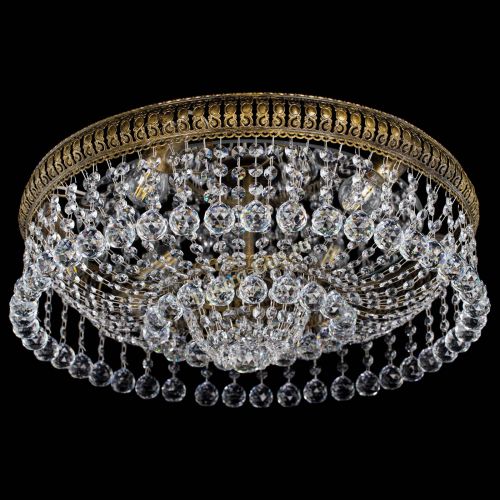 Люстра Лацио Капель шары под бронзу в Ижевске Гусь Хрустальный