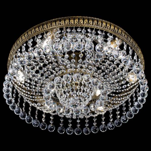 Люстра Лацио Капель шары под бронзу в Ижевске Гусь Хрустальный