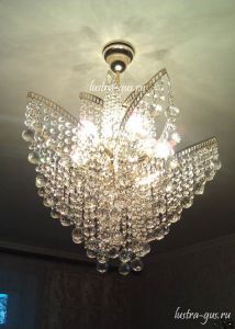 Люстра Лилия № 2 шар в Ижевске отзыв и фото покупателя