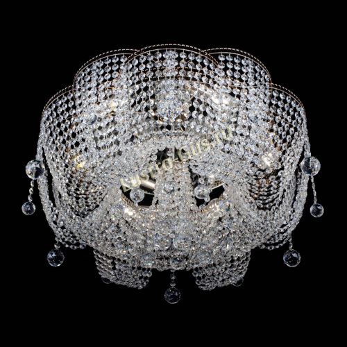 Люстра Лотос №2 700 мм шар в Ижевске Гусь Хрустальный