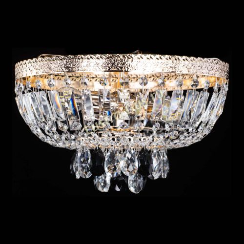 Люстра Милан Астра №3 черная в Ижевске Гусь Хрустальный