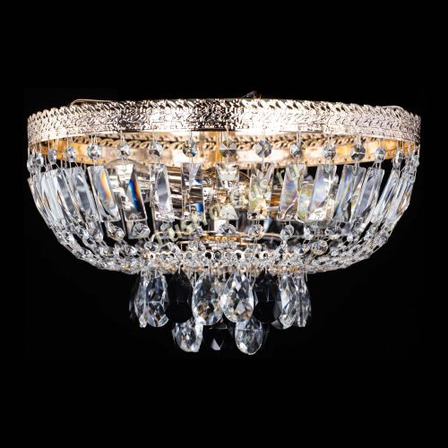 Люстра Милан Астра №3 черная в Ижевске Гусь Хрустальный