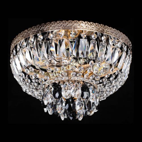 Люстра Милан Астра №3 черная в Ижевске Гусь Хрустальный