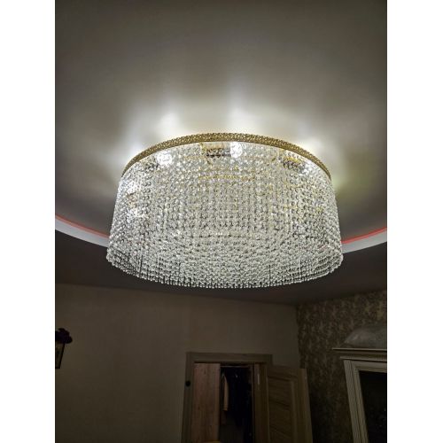 Люстра Милан капель №10 в Ижевске Гусь Хрустальный