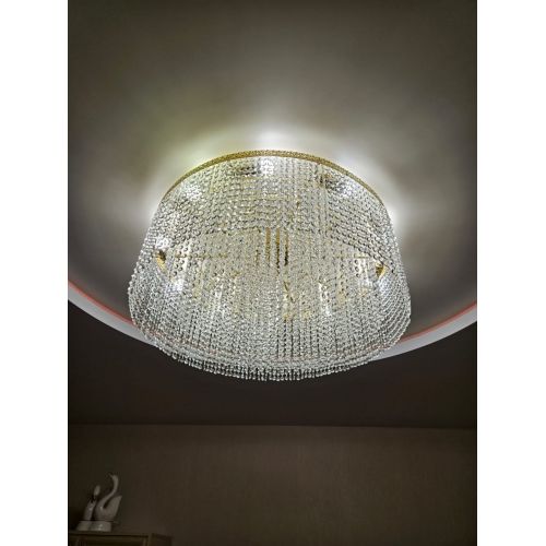 Люстра Милан капель №10 в Ижевске Гусь Хрустальный