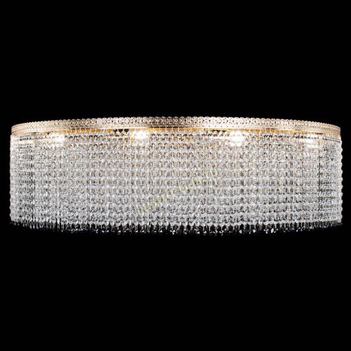 Люстра Милан капель №12 черная в Ижевске Гусь Хрустальный