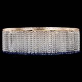 Люстра Милан капель №12 синяя в Ижевске