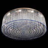 Люстра Милан капель №12 синяя в Ижевске