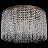 Люстра Милан капель оптикон под бронзу с зеркалом в Ижевске