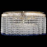 Люстра Милан капель оптикон Синяя в Ижевске