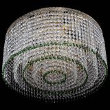 Люстра Милан капель оптикон Зеленая в Ижевске