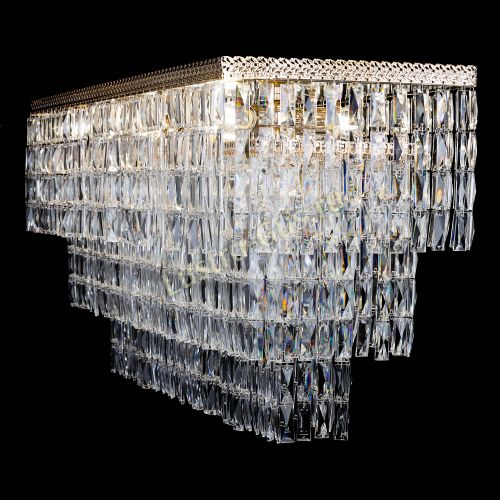 Люстра Милан Прямоугольник №8 в Ижевске Гусь Хрустальный