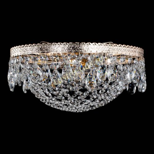 Люстра Милан Сетка с журавликами в Ижевске Гусь Хрустальный