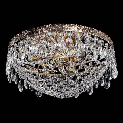 Люстра Милан Сетка с журавликами в Ижевске Гусь Хрустальный