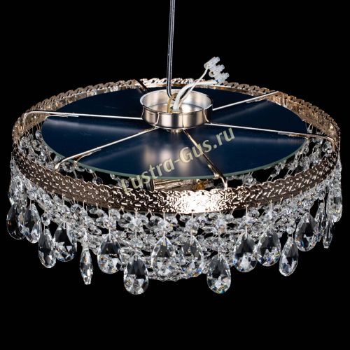 Люстра Милан Сетка с журавликами в Ижевске Гусь Хрустальный