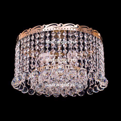 Люстра Анжелика 3 лампы + низ 2 в Ижевске Гусь Хрустальный