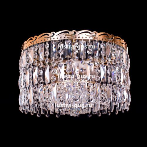 Люстра Анжелика 3 лампы + низ 3 в Ижевске Гусь Хрустальный