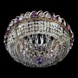 Люстра Кольцо Классика фиолетовая в Ижевске