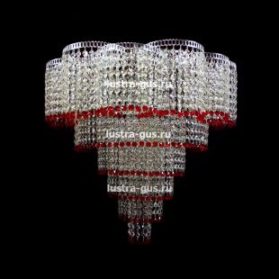  Люстра Лотос №3 цветная