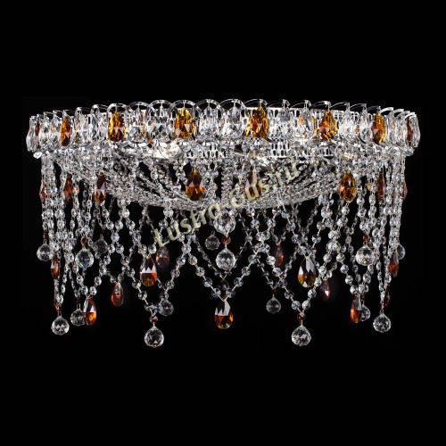 Люстра Паутинка чайная в Ижевске Гусь Хрустальный