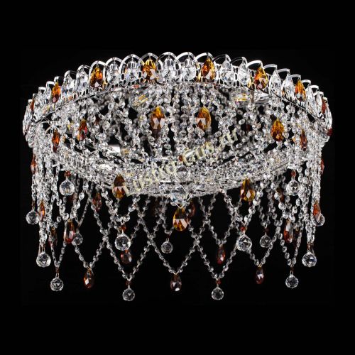 Люстра Паутинка чайная в Ижевске Гусь Хрустальный