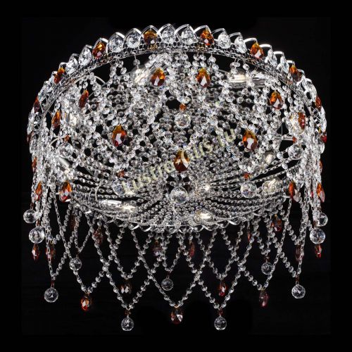 Люстра Паутинка чайная в Ижевске Гусь Хрустальный