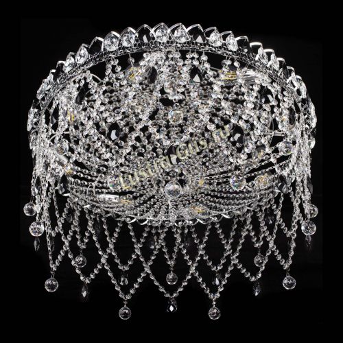 Люстра Паутинка черная в Ижевске Гусь Хрустальный