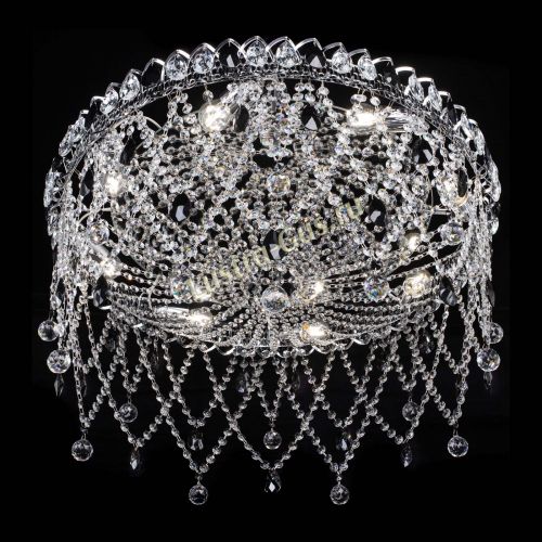 Люстра Паутинка черная в Ижевске Гусь Хрустальный