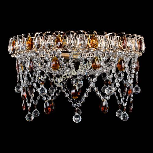 Люстра Паутинка чайная в Ижевске Гусь Хрустальный