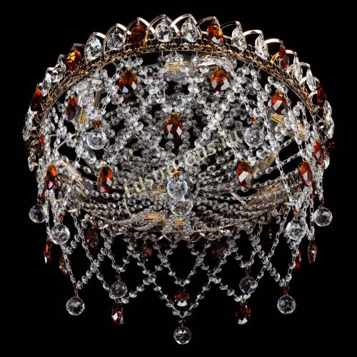 Люстра Паутинка чайная в Ижевске Гусь Хрустальный