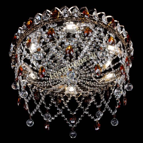 Люстра Паутинка чайная в Ижевске Гусь Хрустальный