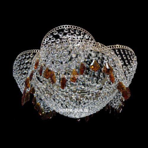 Люстра Вектор Подсолнух цветная в Ижевске Гусь Хрустальный