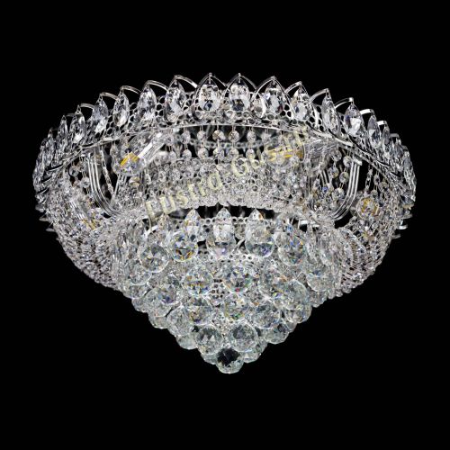 Люстра Пирамида Классика 500 мм шар 40 в Ижевске Гусь Хрустальный