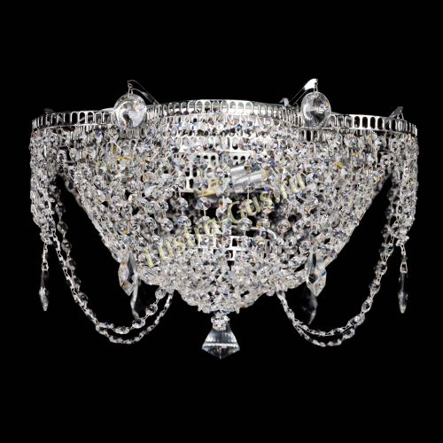 Люстра Ромашка Аннушка конус в Ижевске Гусь Хрустальный