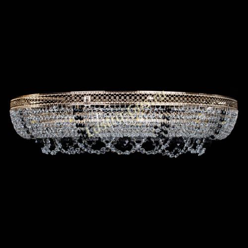 Люстра Снежинка Венеция №10 черная в Ижевске Гусь Хрустальный