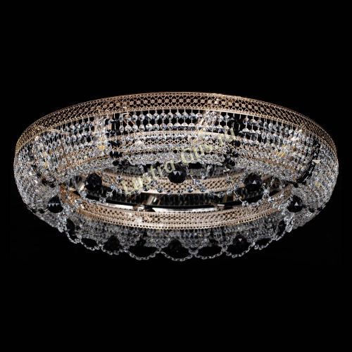 Люстра Снежинка Венеция №10 черная в Ижевске Гусь Хрустальный