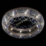 Люстра Снежинка Венеция №10 фиолетовая в Ижевске