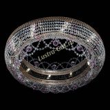 Люстра Снежинка Венеция №10 розовая в Ижевске