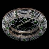 Люстра Снежинка Венеция №10 зеленая в Ижевске