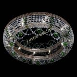 Люстра Снежинка Венеция №10 зеленая в Ижевске