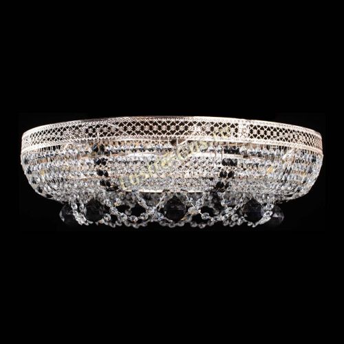 Люстра Снежинка Венеция №8 черная в Ижевске Гусь Хрустальный