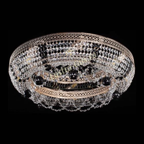 Люстра Снежинка Венеция №8 черная в Ижевске Гусь Хрустальный