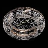 Люстра Снежинка Венеция №8 черная в Ижевске