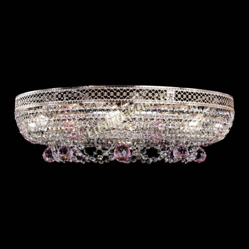 Люстра Снежинка Венеция №8 синяя в Ижевске Гусь Хрустальный