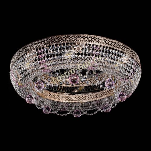 Люстра Снежинка Венеция №8 синяя в Ижевске Гусь Хрустальный