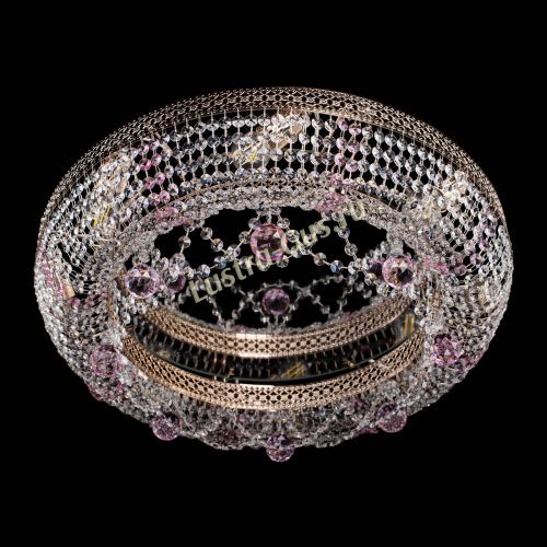 Люстра Снежинка Венеция №8 синяя в Ижевске Гусь Хрустальный